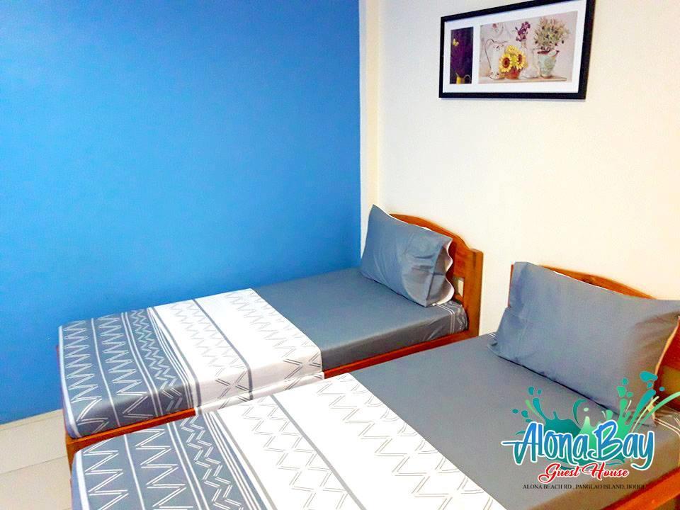 Alona Bay Guest House Panglao Bagian luar foto